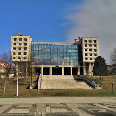 foto_Biblioteca de la Universidad de Kosovo